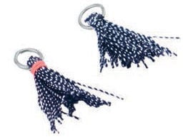 Showing of two tassels